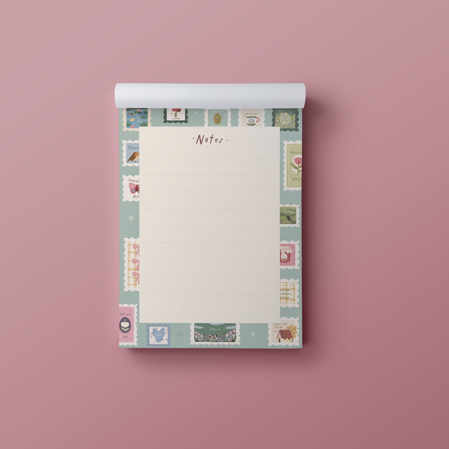 "Notes" Notepad