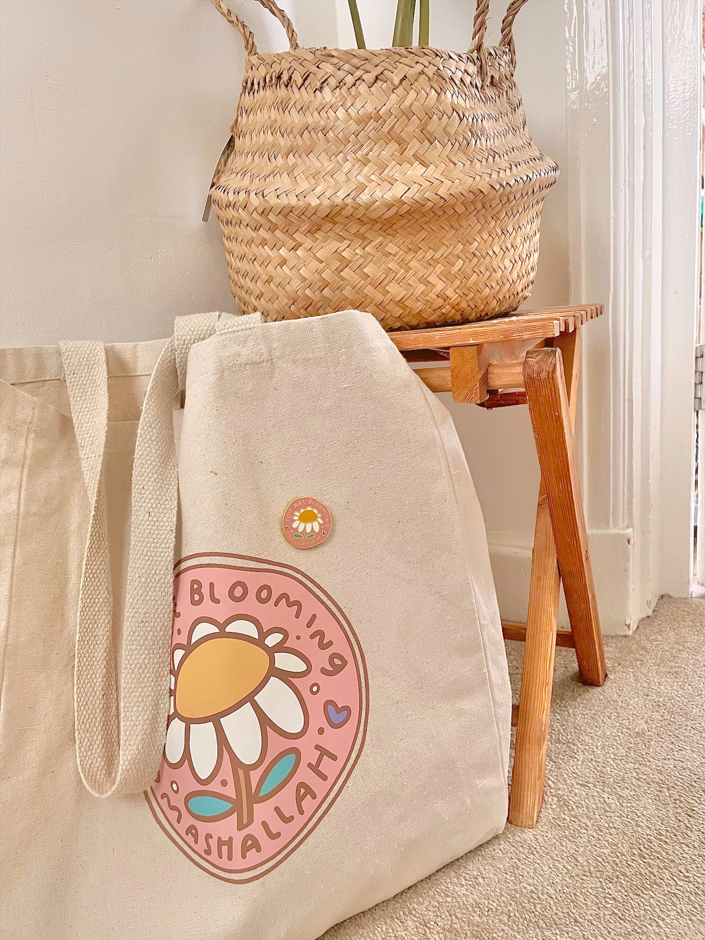 'You are Blooming Mashaallah' - Tote Bag