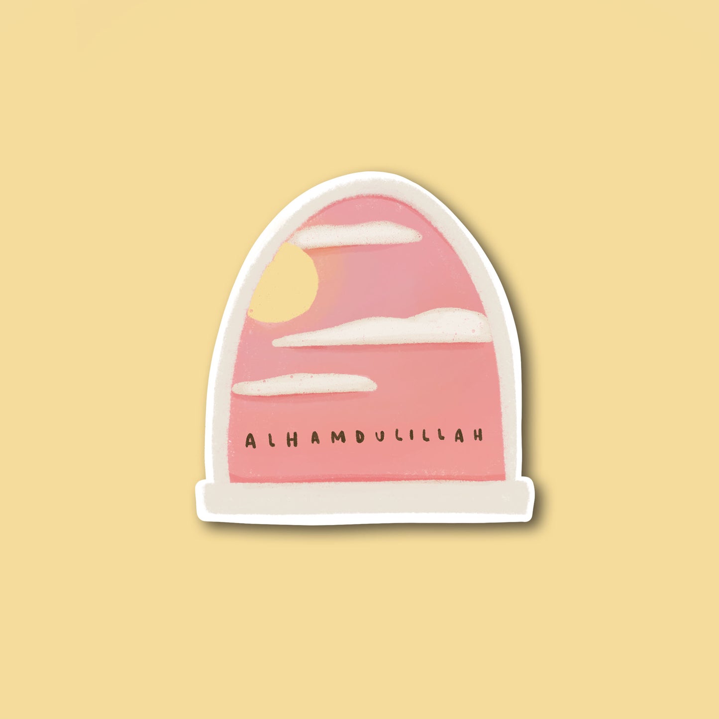 "Alhumdulillah" Sticker