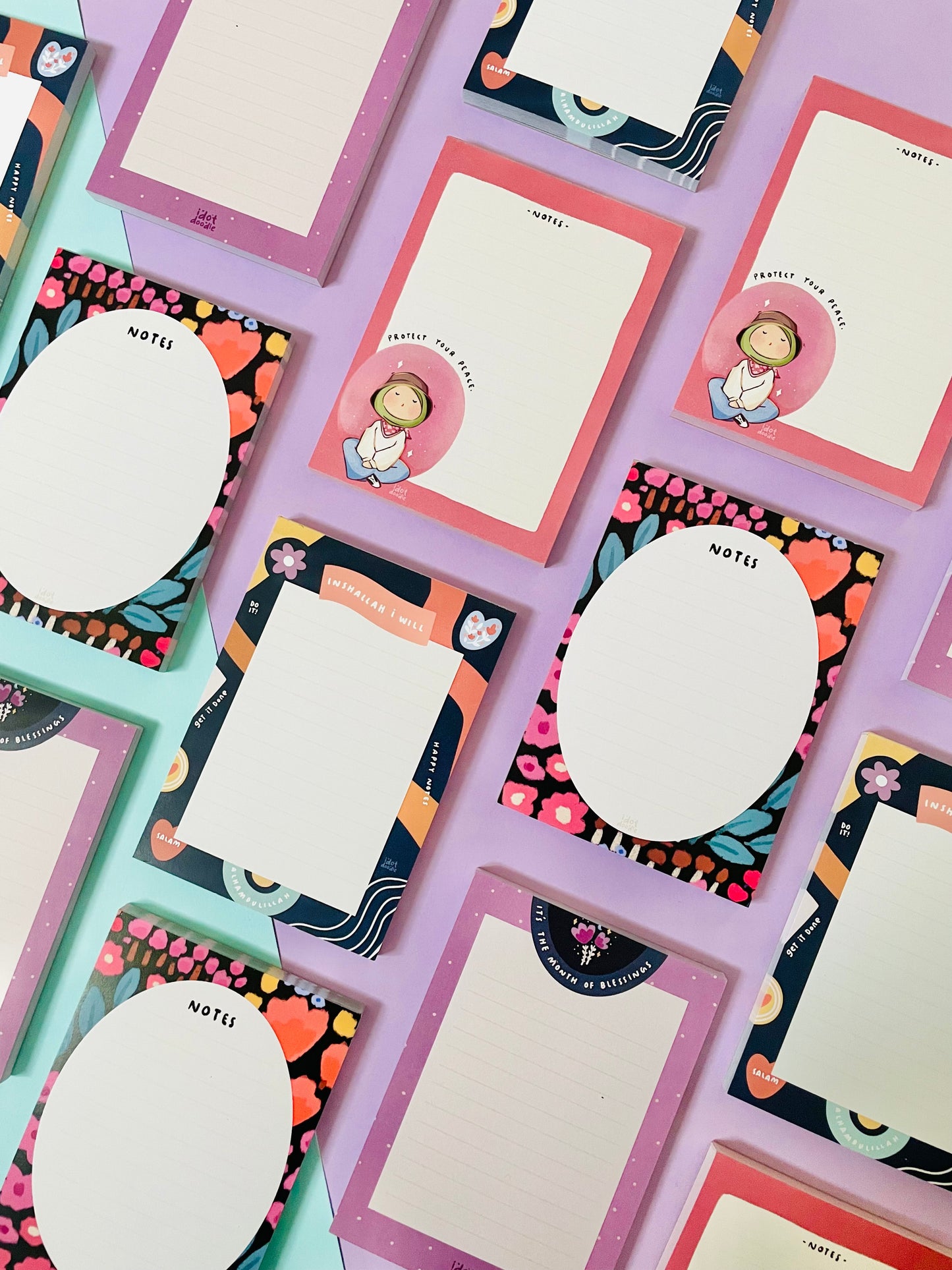 "Notes" Notepad