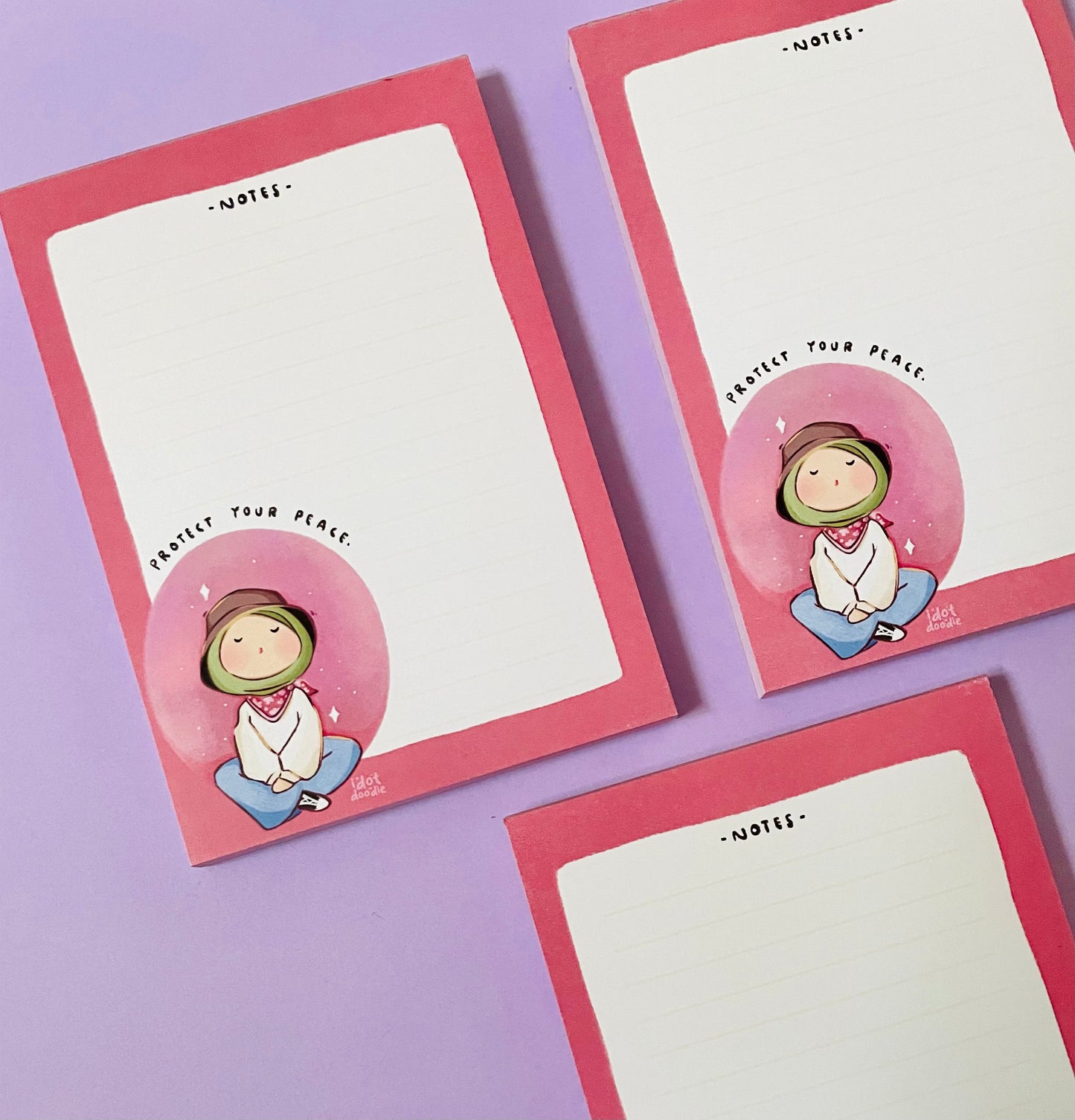 "Protect Your Peace" Notepad