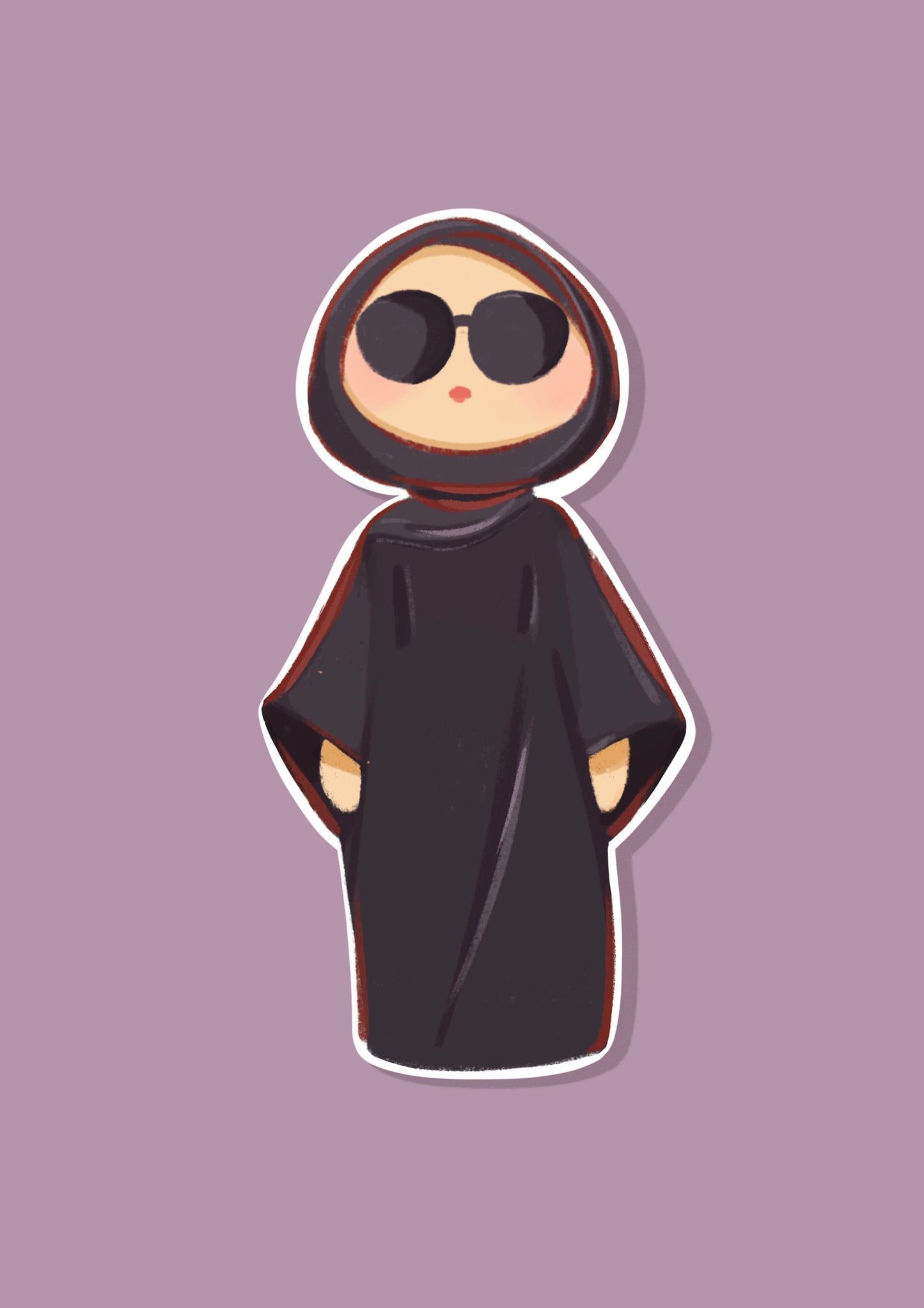 "All Black Girl" Sticker
