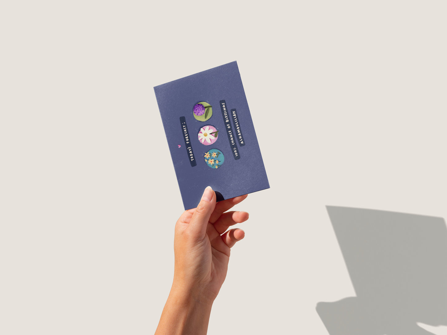 "Today's forecast" - Postcard