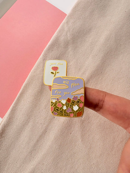 “Reminder” - Enamel Pin with Greeting Card
