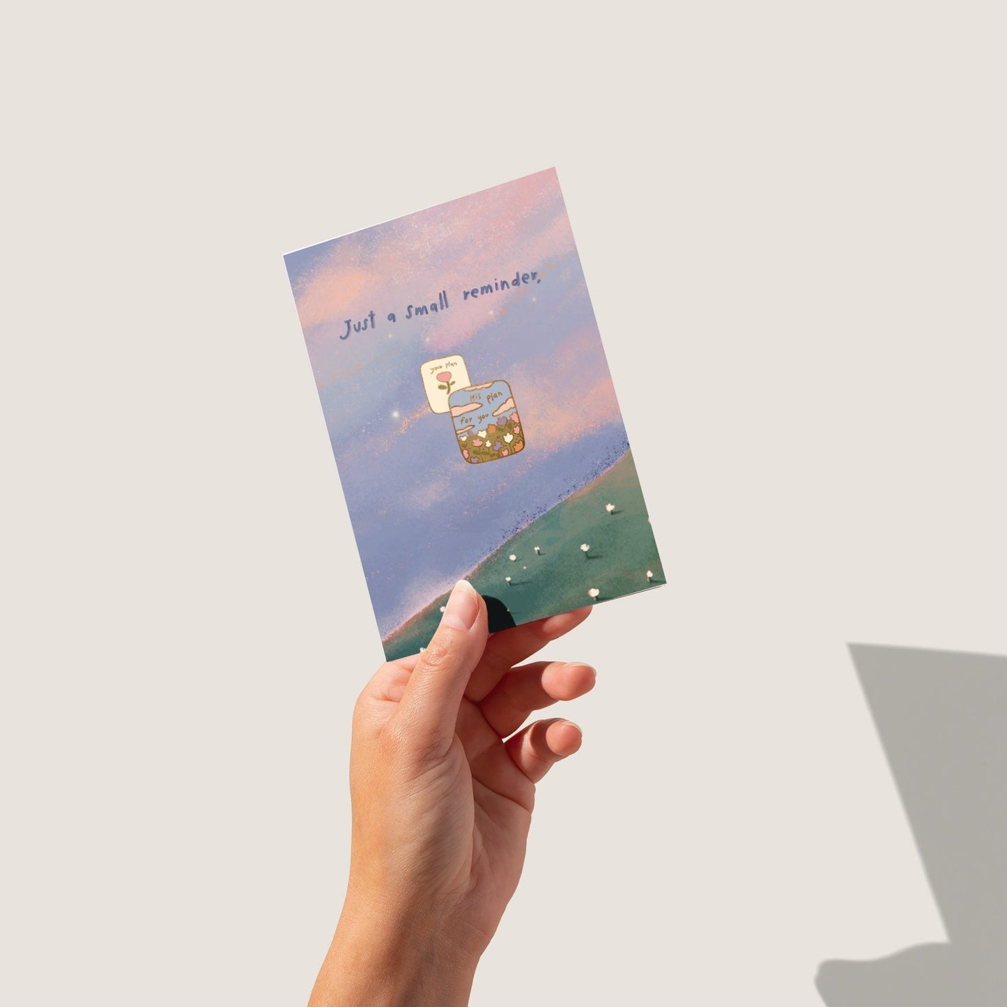 “Reminder” - Enamel Pin with Greeting Card