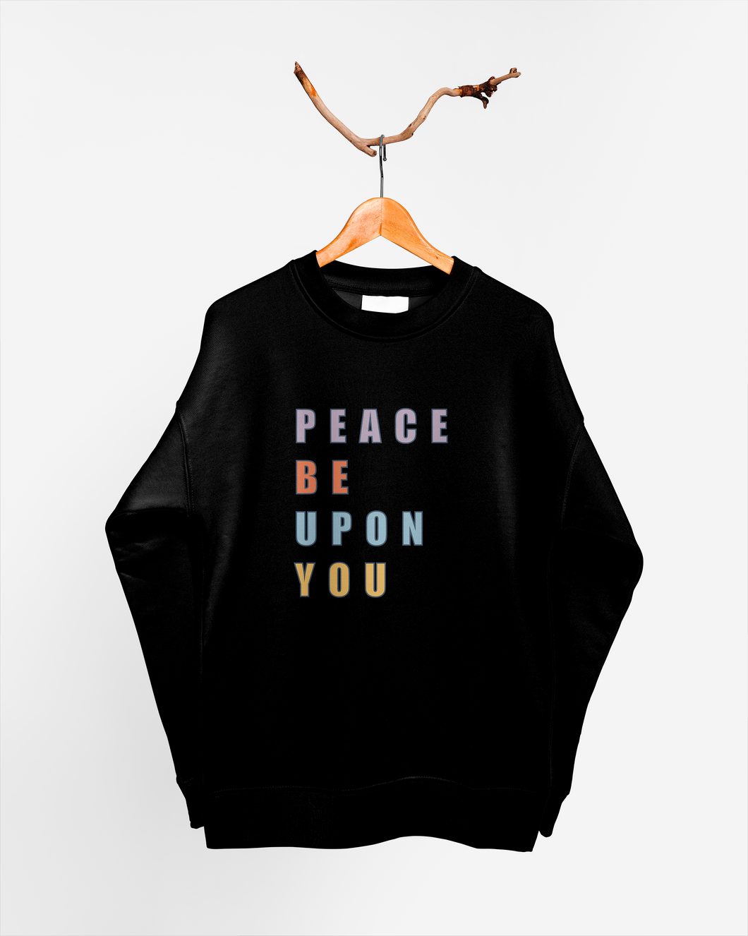 Peace Be Upon You - Black - XL