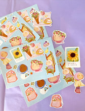 Load image into Gallery viewer, Idotdoodle Journal Sticker Sheet - Summer
