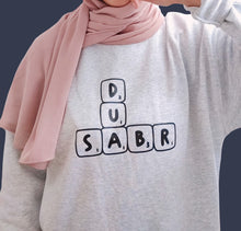 Load image into Gallery viewer, &quot;Dua And Sabr&quot; Idotdoodle Sweatshirt
