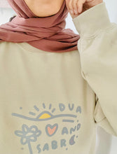 Load image into Gallery viewer, &quot;Dua and Sabr Floral&quot; Idotdoodle Sweatshirt
