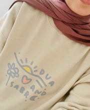 Load image into Gallery viewer, &quot;Dua and Sabr Floral&quot; Idotdoodle Sweatshirt
