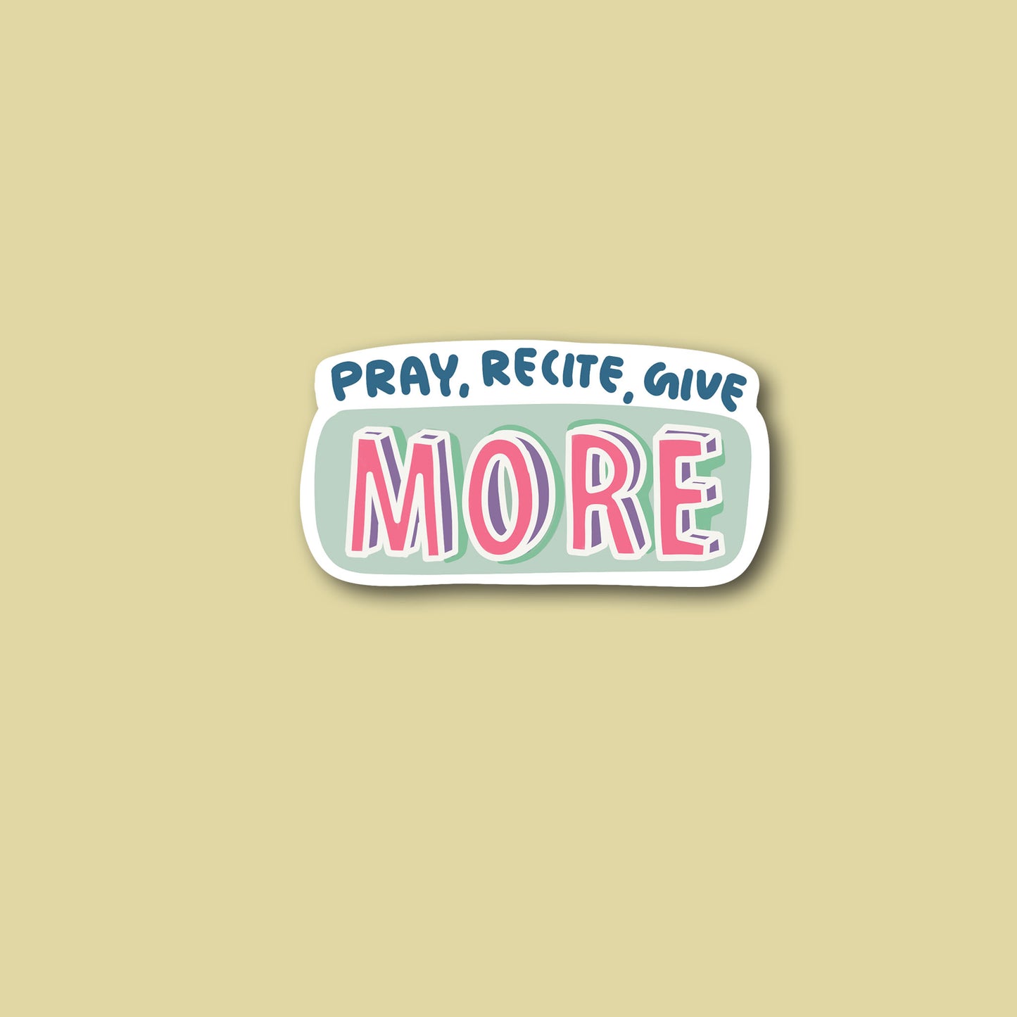Do More Sticker - Ramadan Collection