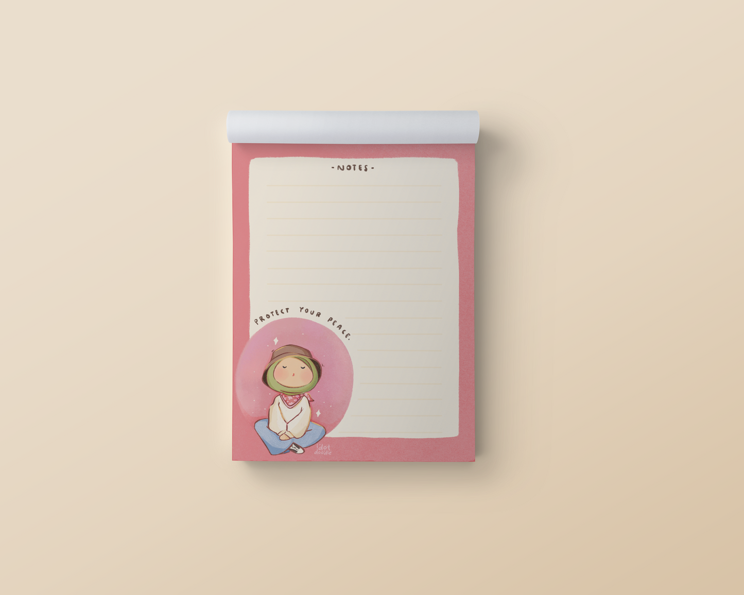 "Protect Your Peace" Notepad