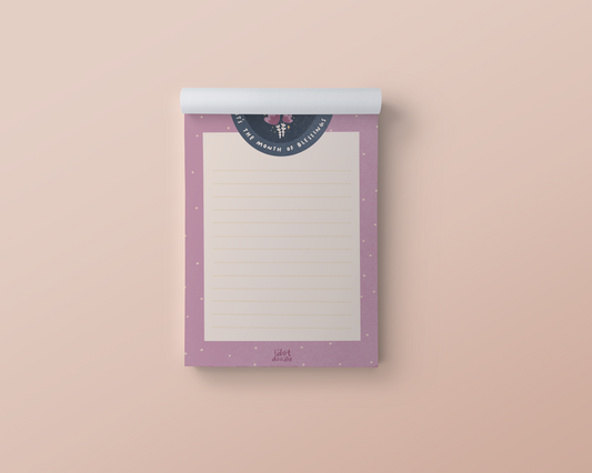 "Month Of Blessings" Notepad
