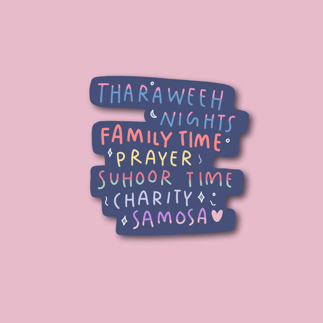 Ramadan Nights Sticker - Ramadan Collection