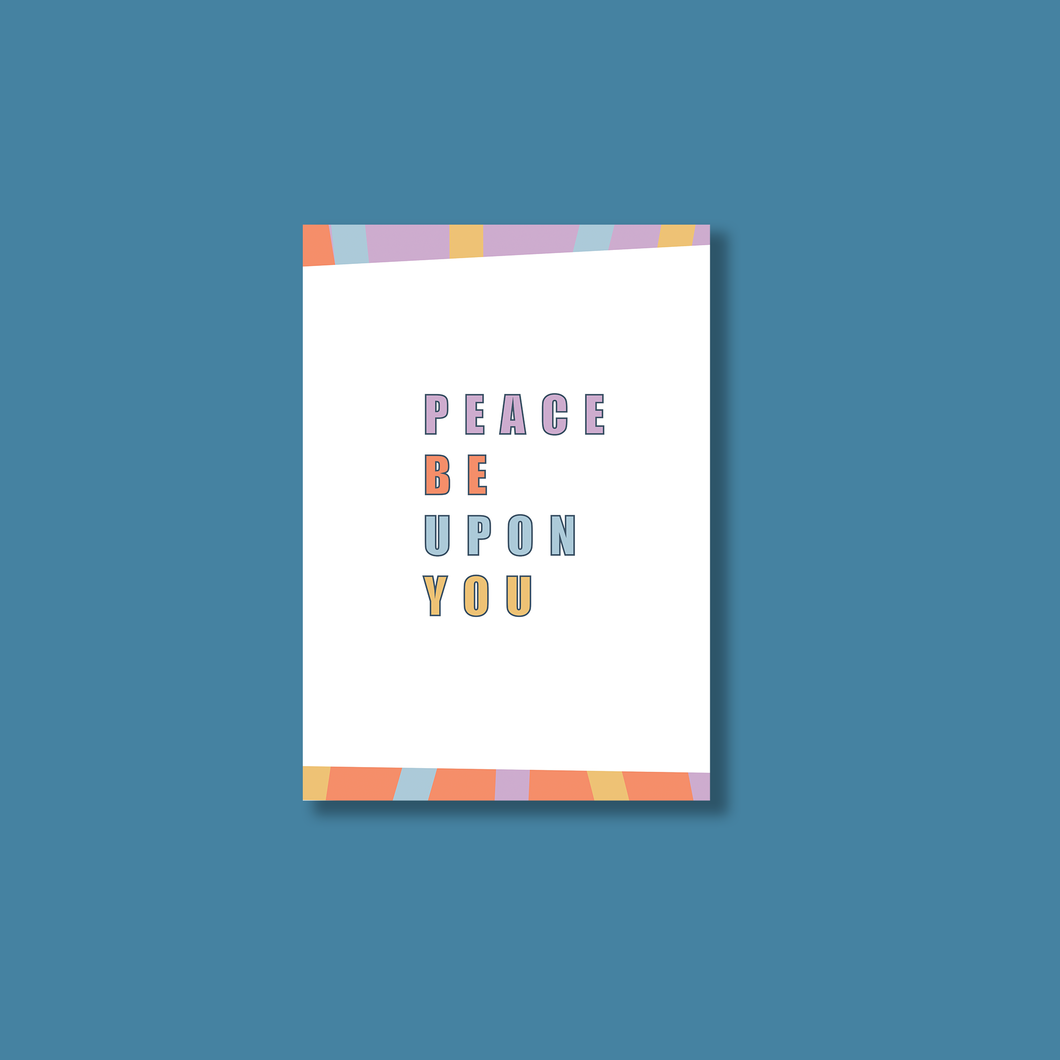 Greeting Card - Peace Be Upon You