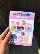 Load image into Gallery viewer, Idotdoodle Juice sticker sheet
