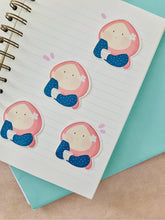 Load image into Gallery viewer, Thinking Girl Sticker
