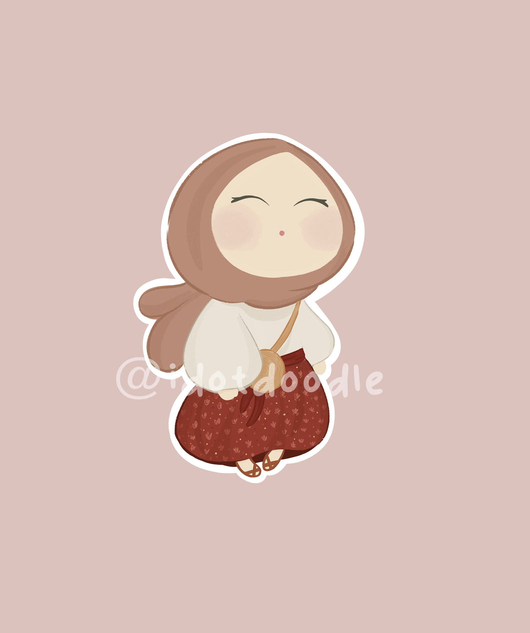Hijabi Girl sticker