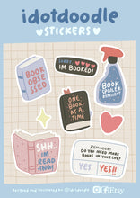 Load image into Gallery viewer, Idotdoodle Book Sticker Sheet
