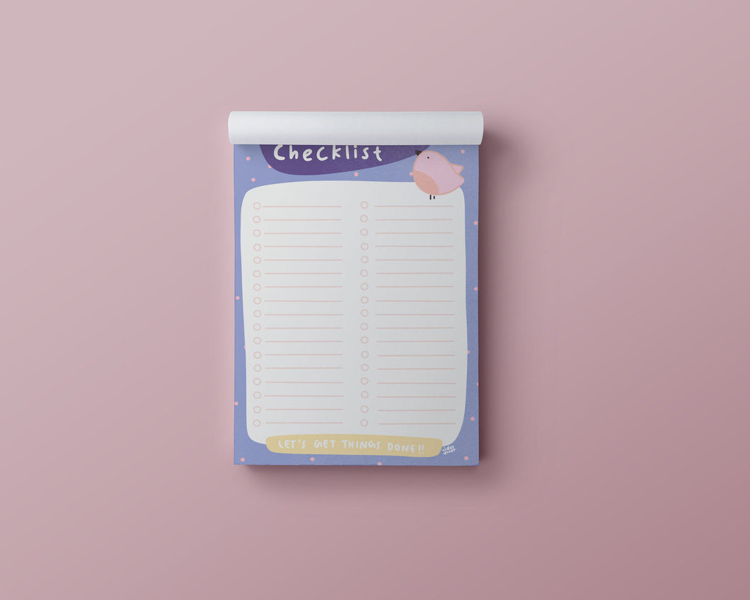 Checklist Notepads