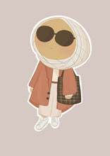 Load image into Gallery viewer, Hijabi Girl stickers
