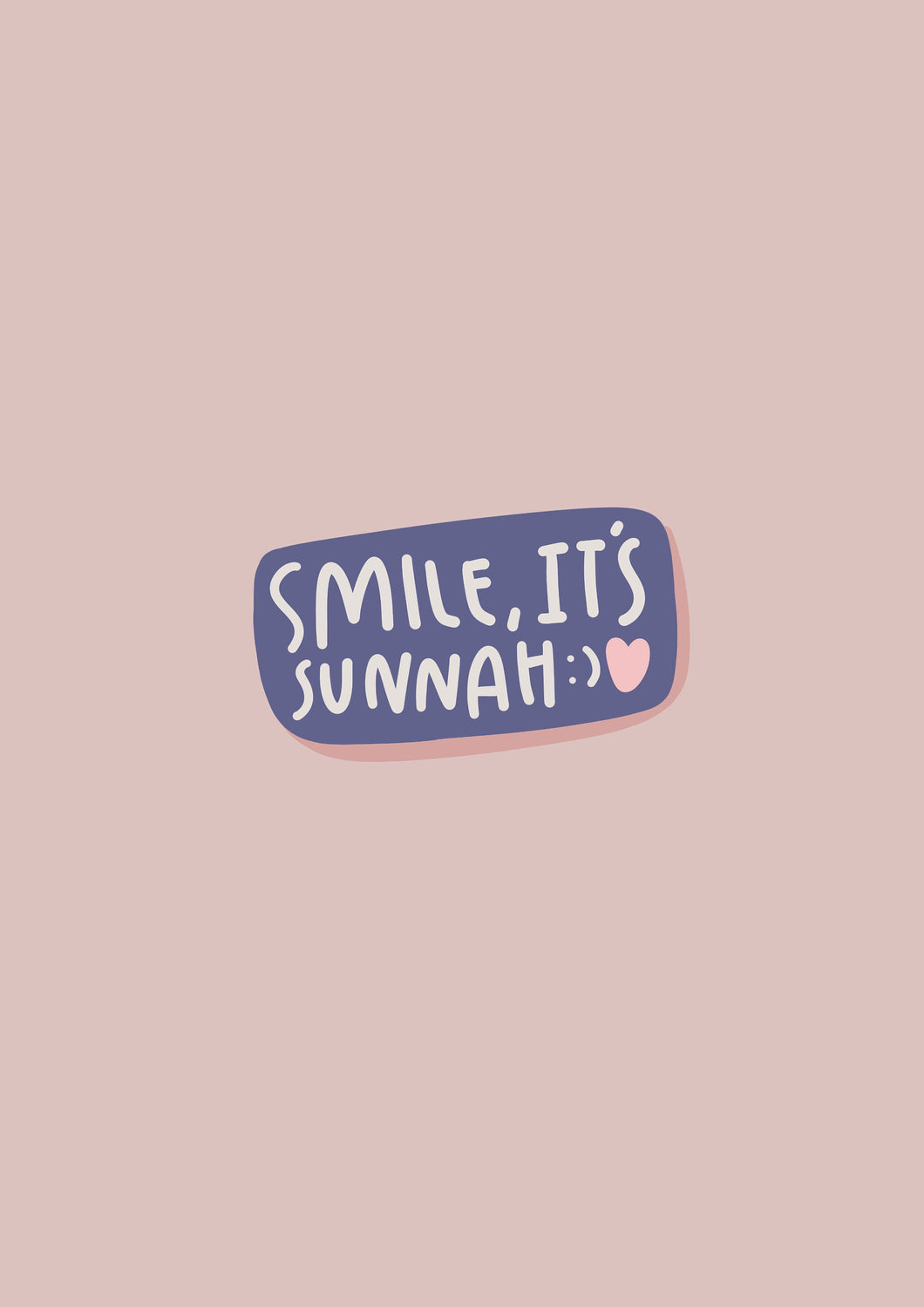 Smile it's sunnah sticker