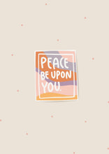 Load image into Gallery viewer, Peace be upon you sticker
