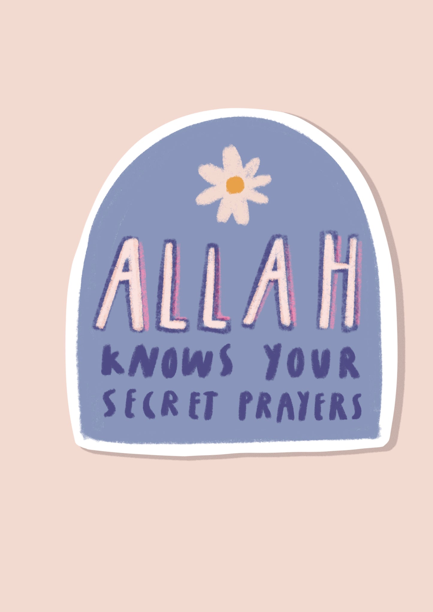 "Secret Prayer" Sticker